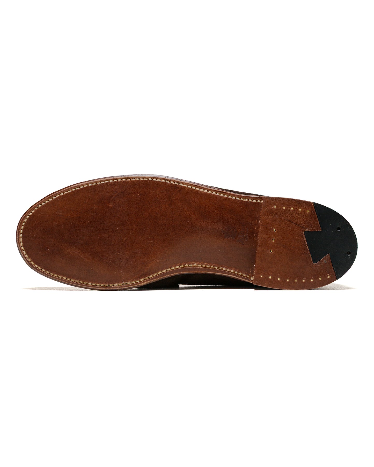Alden Penny Loafer Dark Brown Suede 5738F
