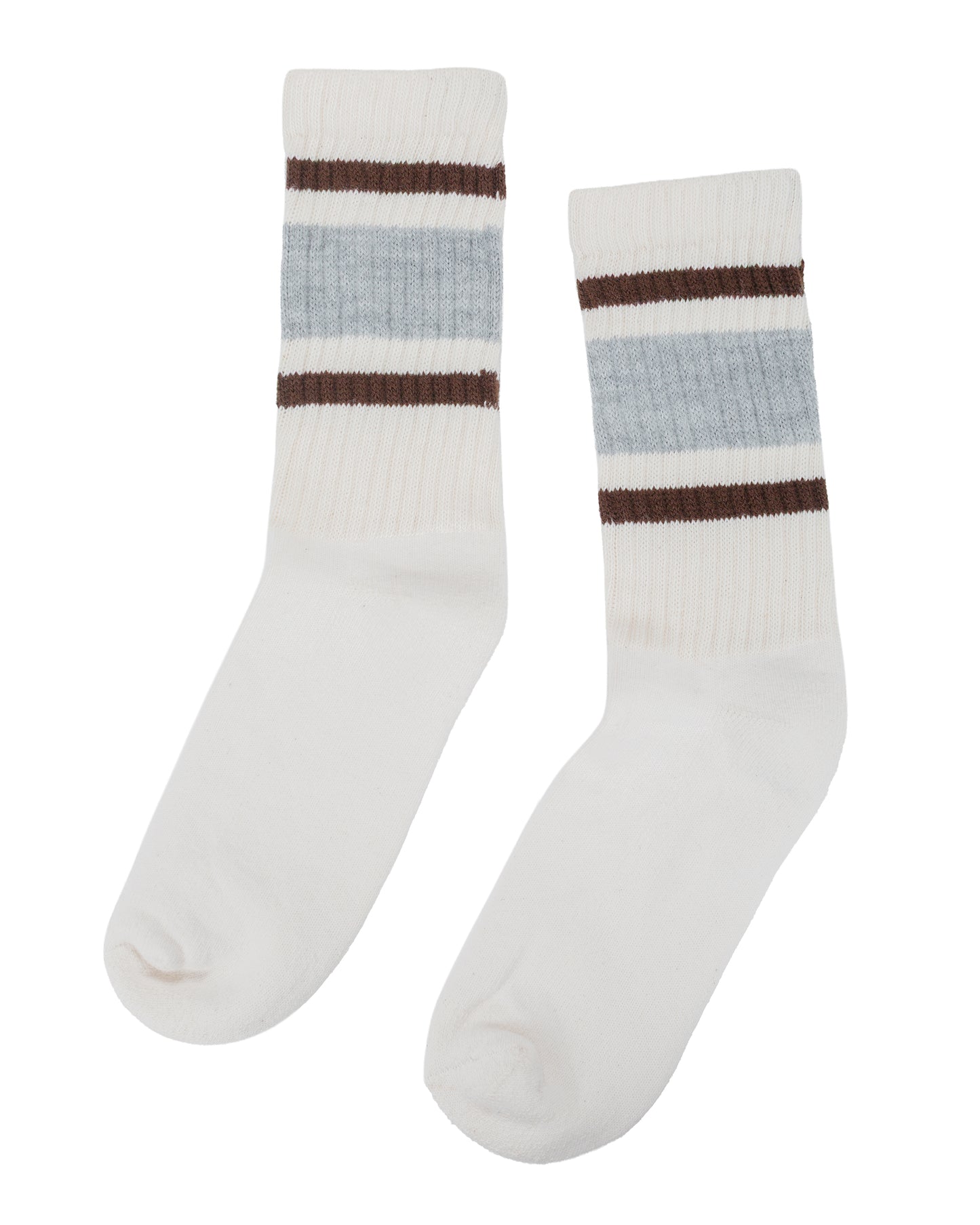 American Trench The Retro Stripe Grey Heather/Brown