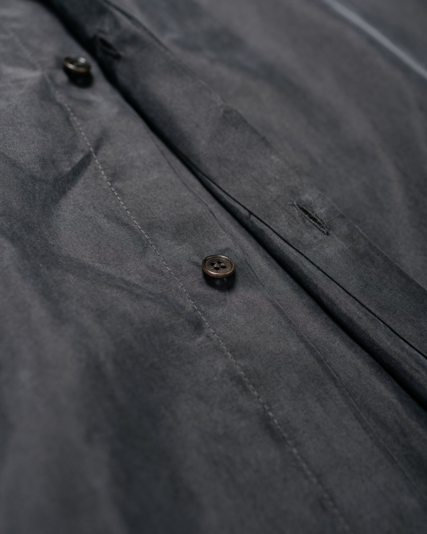 Amomento Cupro Shirt Charcoal