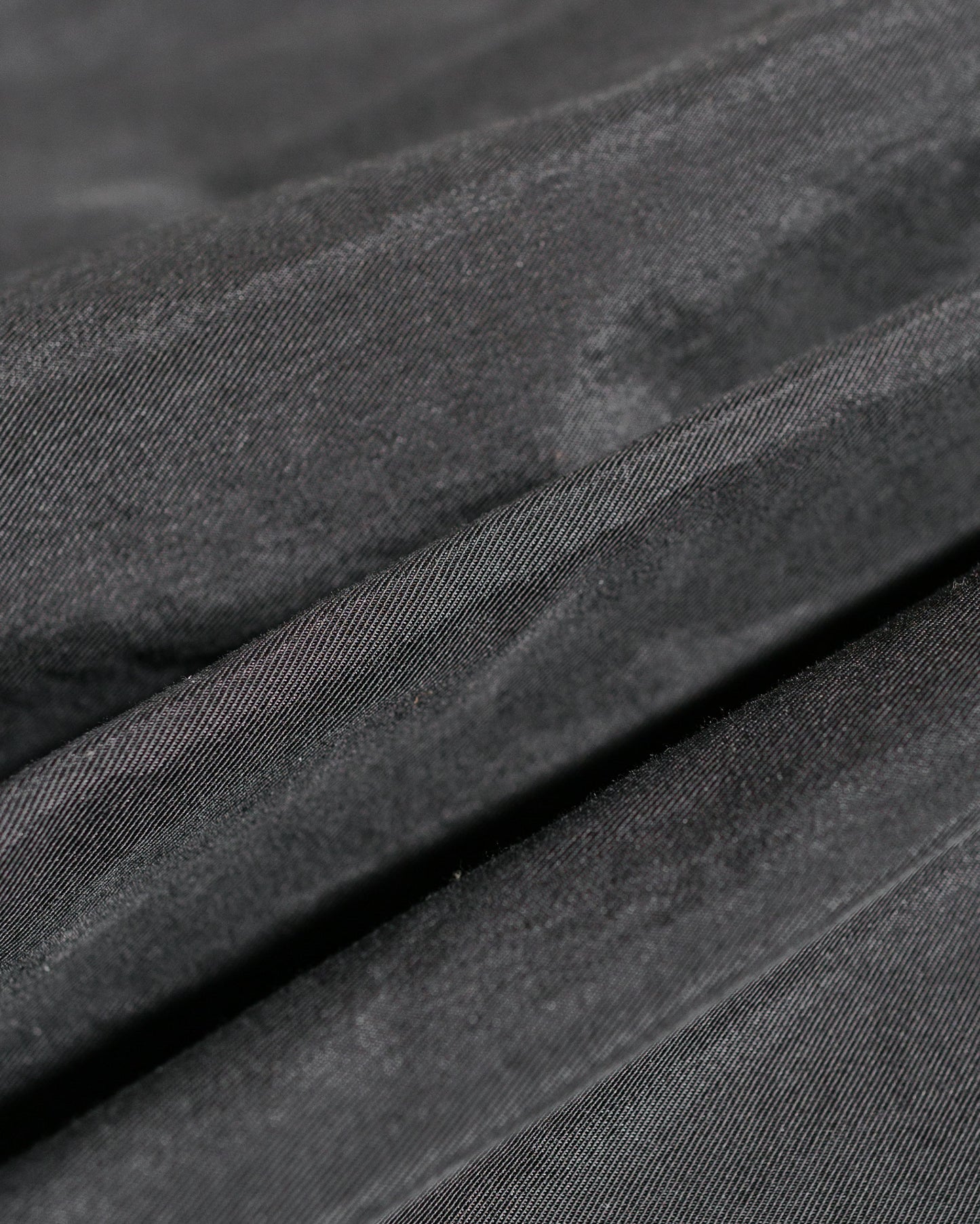 Amomento Drawstring Wide Fatigue Pants Black