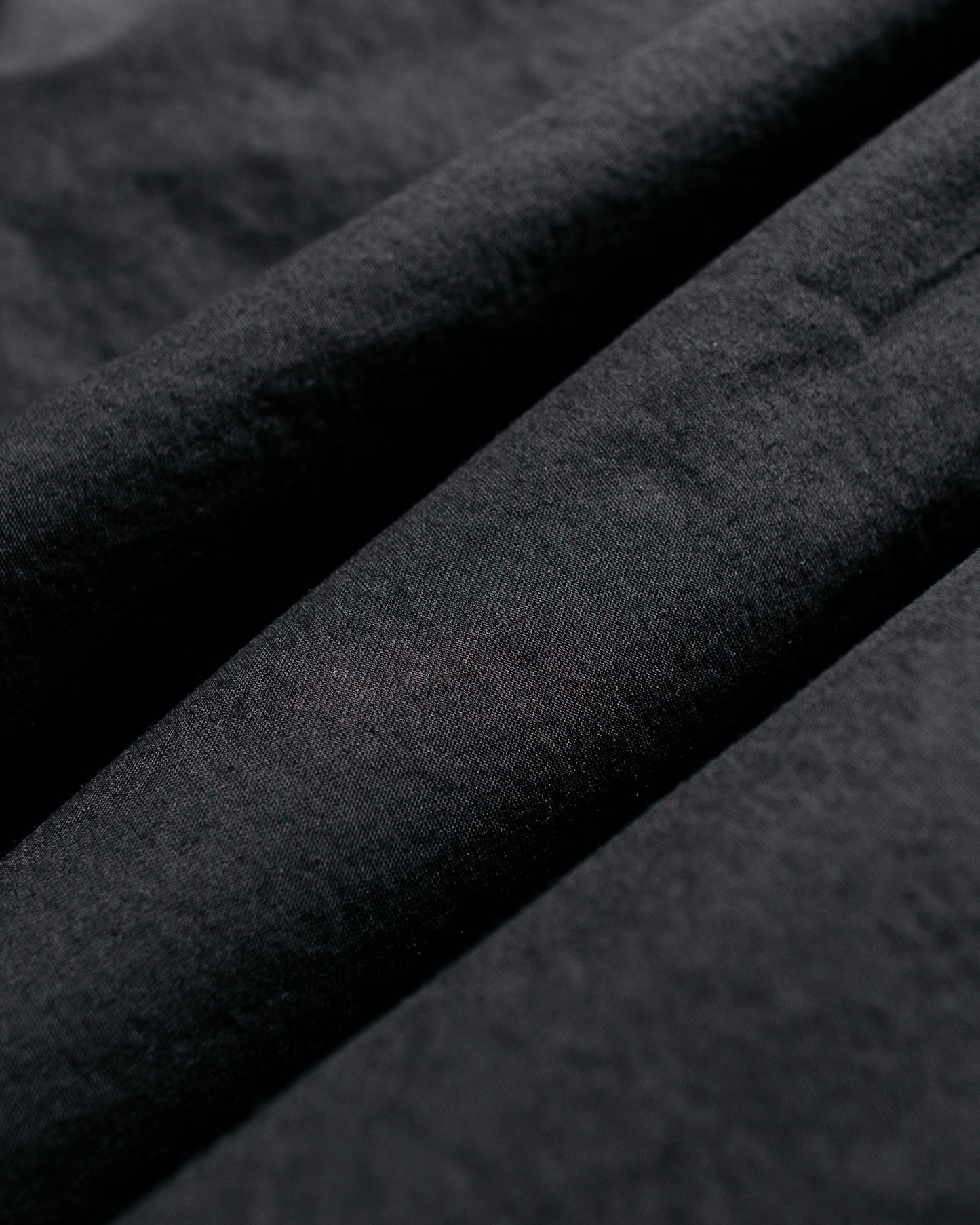 Amomento Padded Cotton Nylon Jumper Black