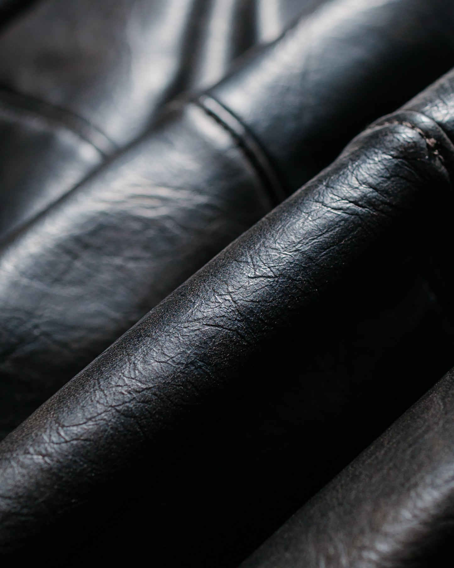 Amomento Vegan Leather Blouson Black