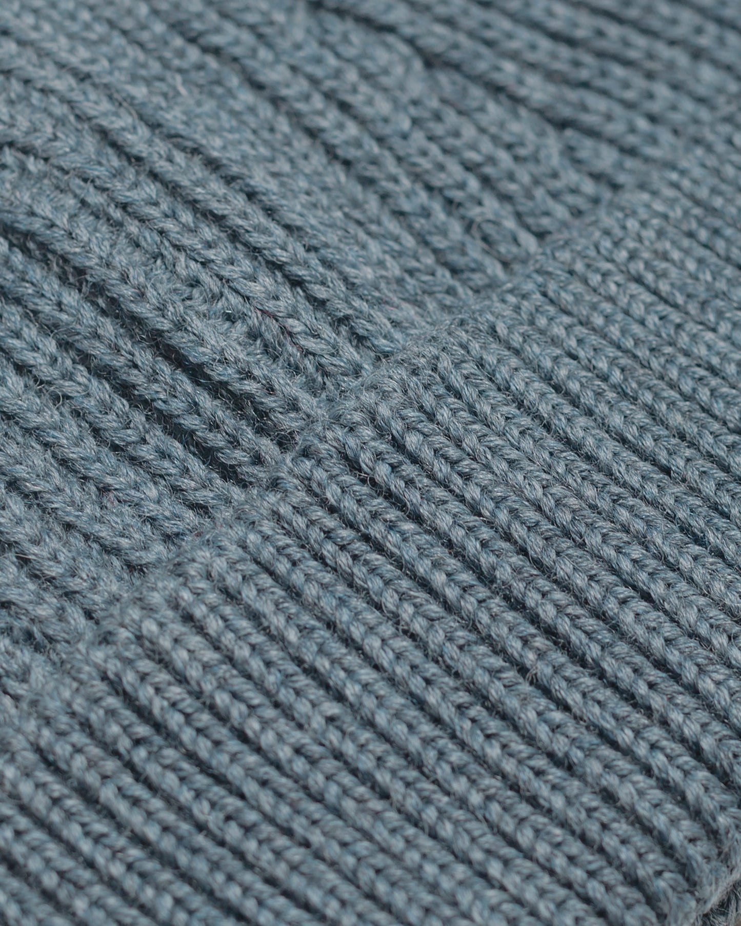 Andersen-Andersen Beanie Short Light Indigo fabric