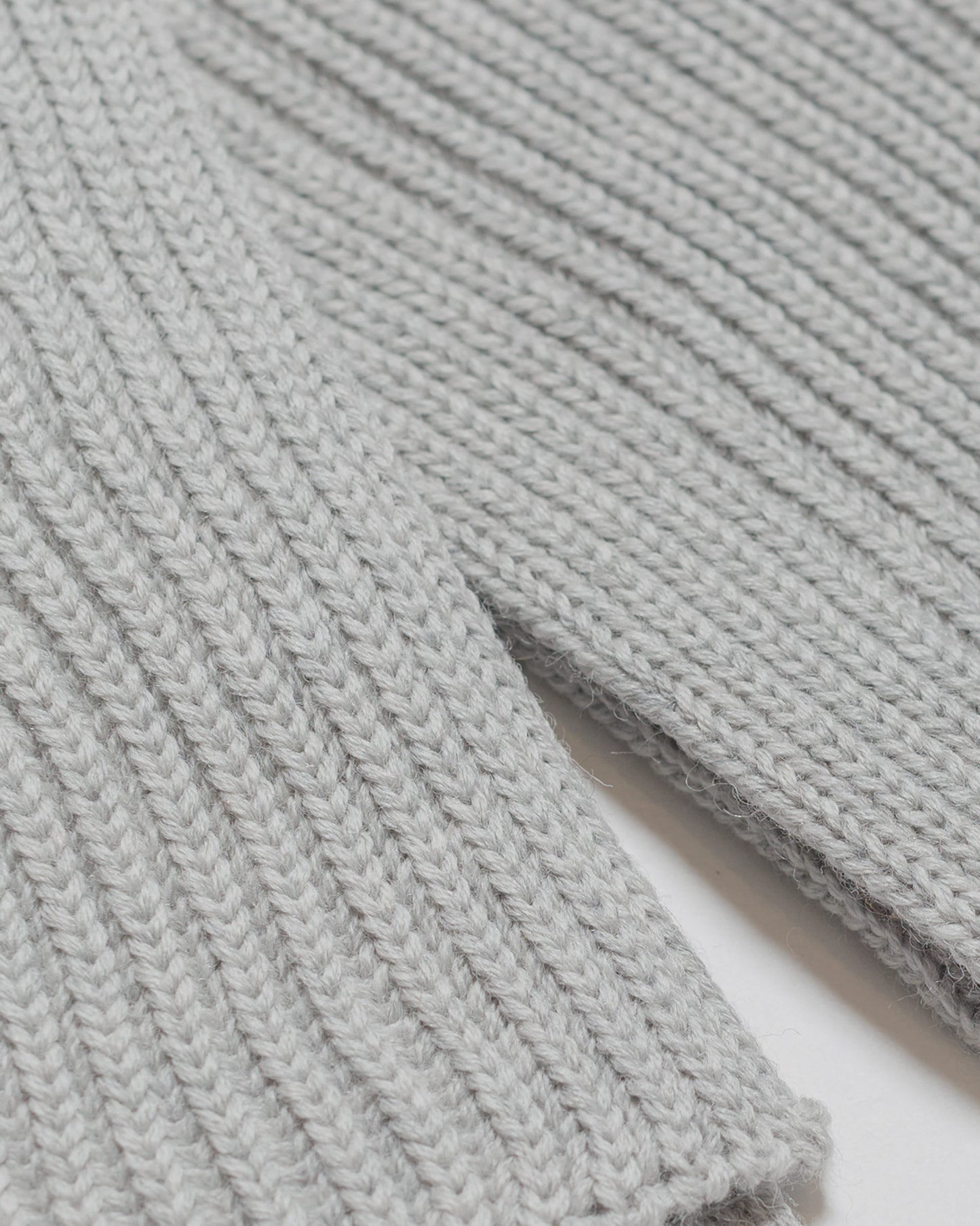 Andersen-Andersen Wide Scarf Light Grey fabric