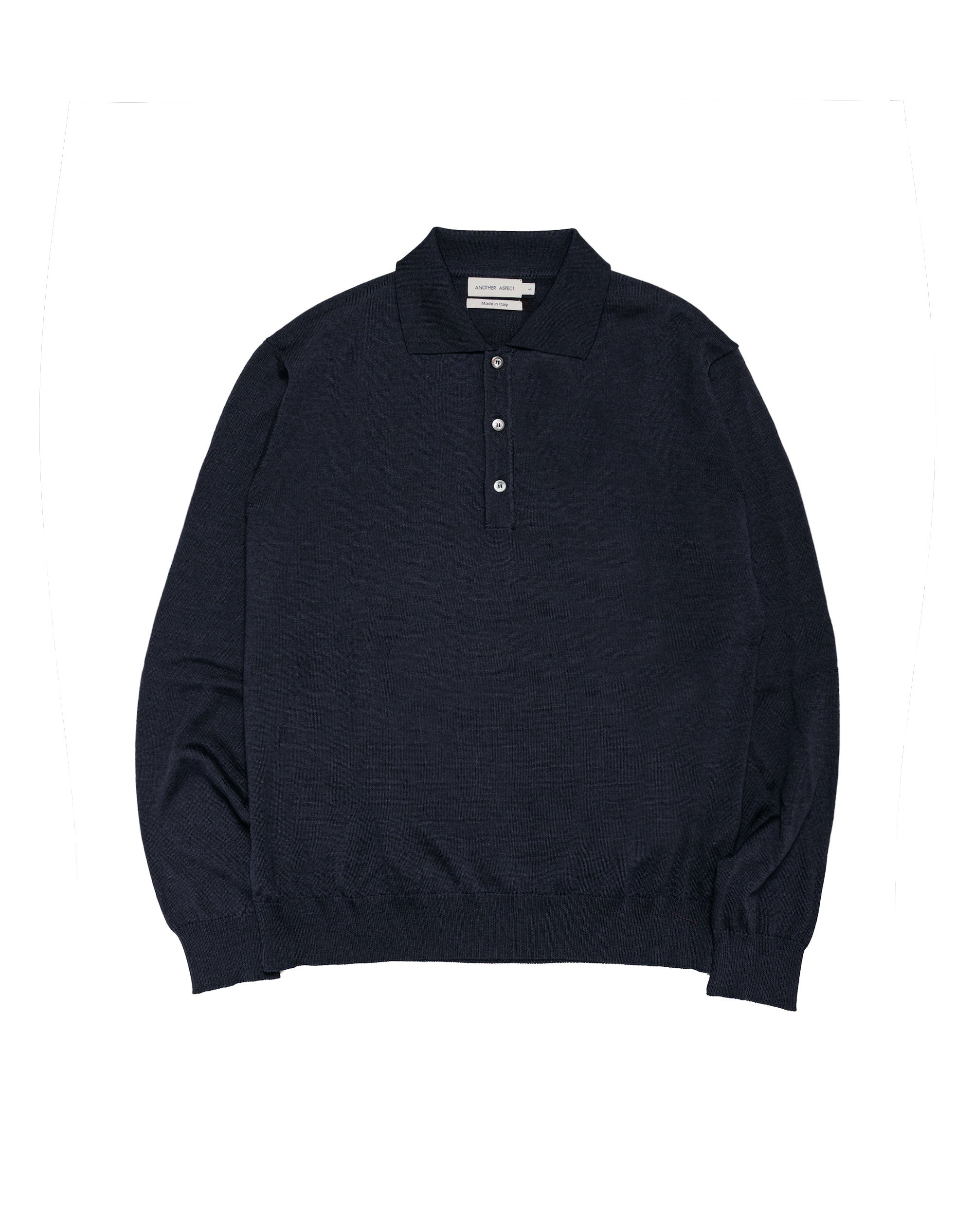 トップス another aspect polo shirts 2.0 navy Another Aspect Another Polo Shirt 2.0 Night Sky Navy