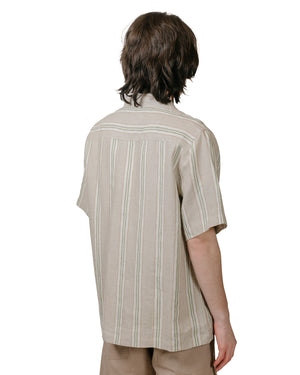 Another Aspect Another Shirt 2.0 Green Stripe model back