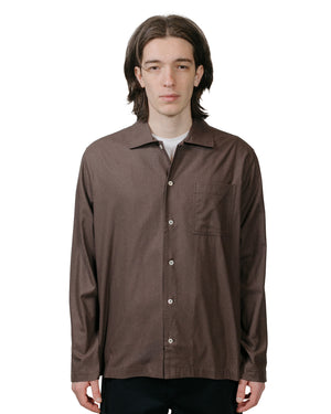 Another Aspect Another Shirt 2.1 Brown model front