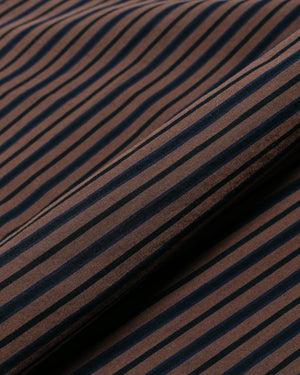 Another Aspect Another Shirt 3.0 Brown/Black Stripe fabric