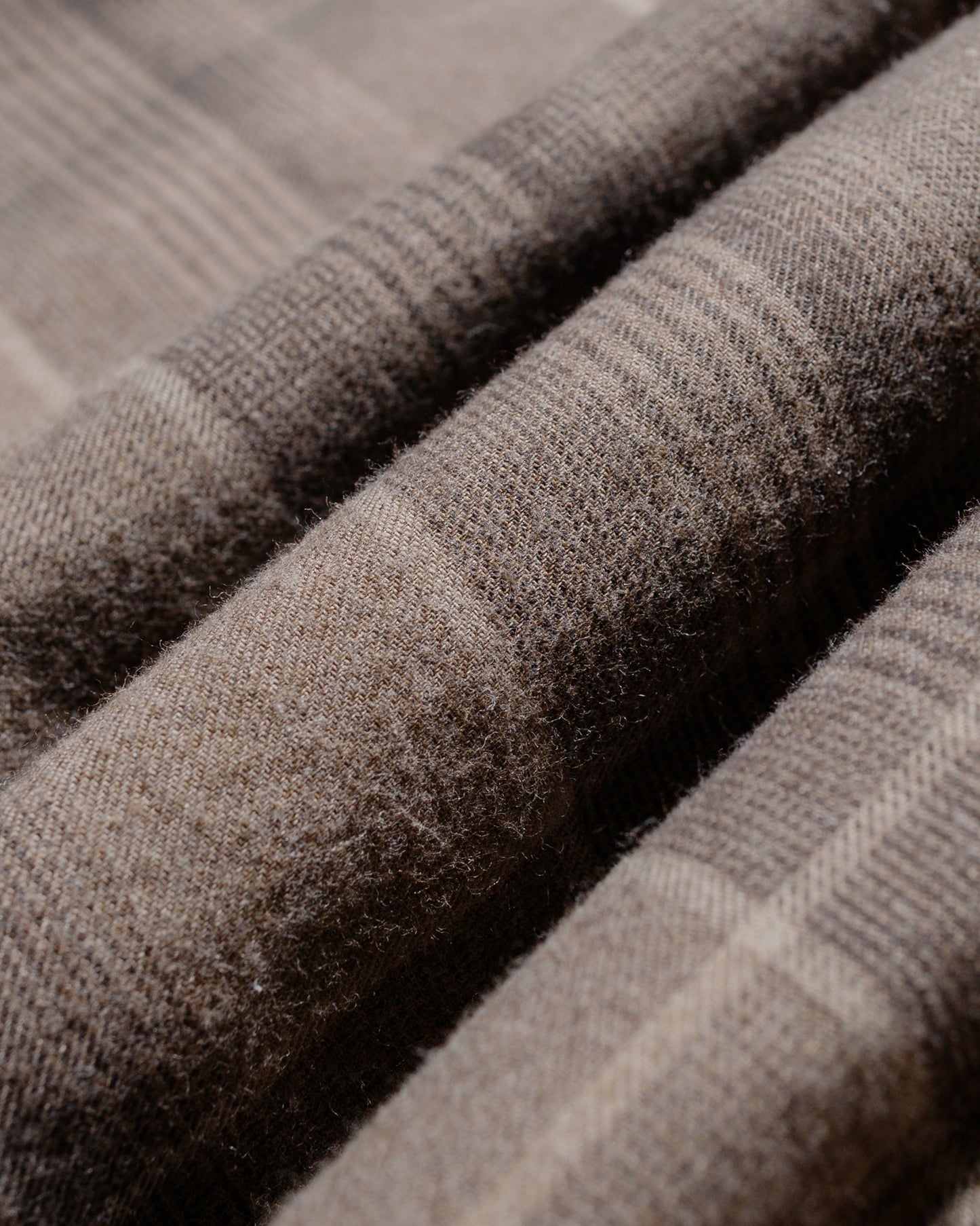 Another Aspect Another Shirt 4.0 Light Brown Check