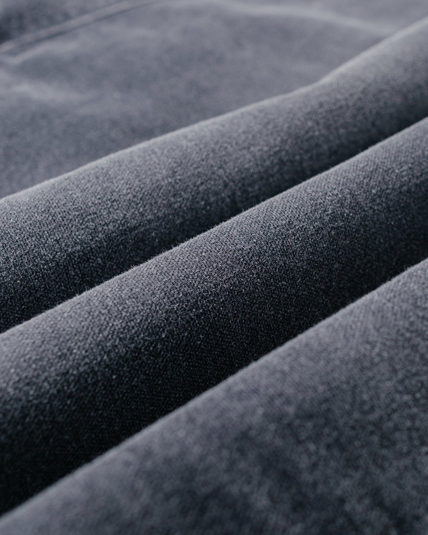 Auralee Organic Cotton Duck Blouson Faded Black