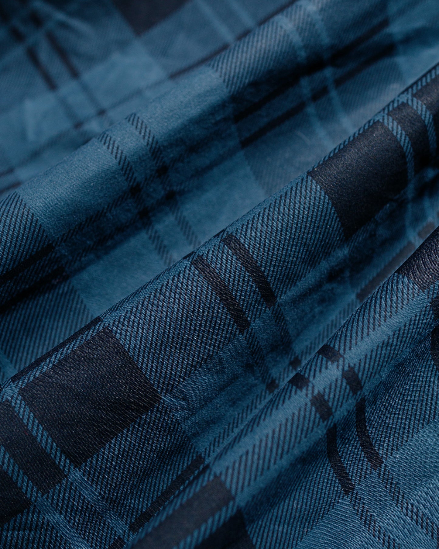 Barbour Transport Check Casual Jacket Navy Check