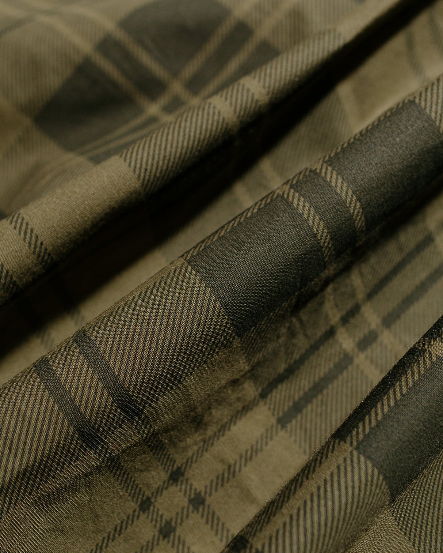 Barbour Transport Check Casual Jacket Olive Check