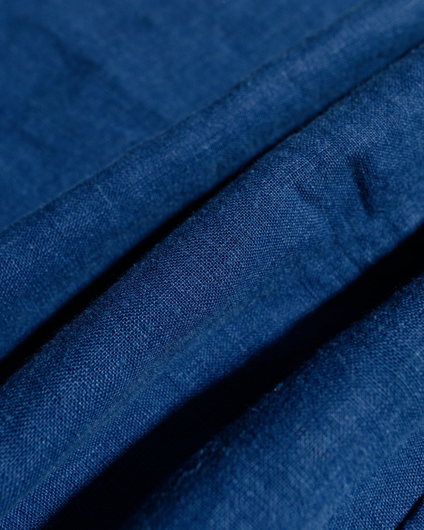 Bather Navy Linen Camp Shirt