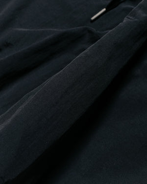 Bather Solid Black Swim Trunk fabric