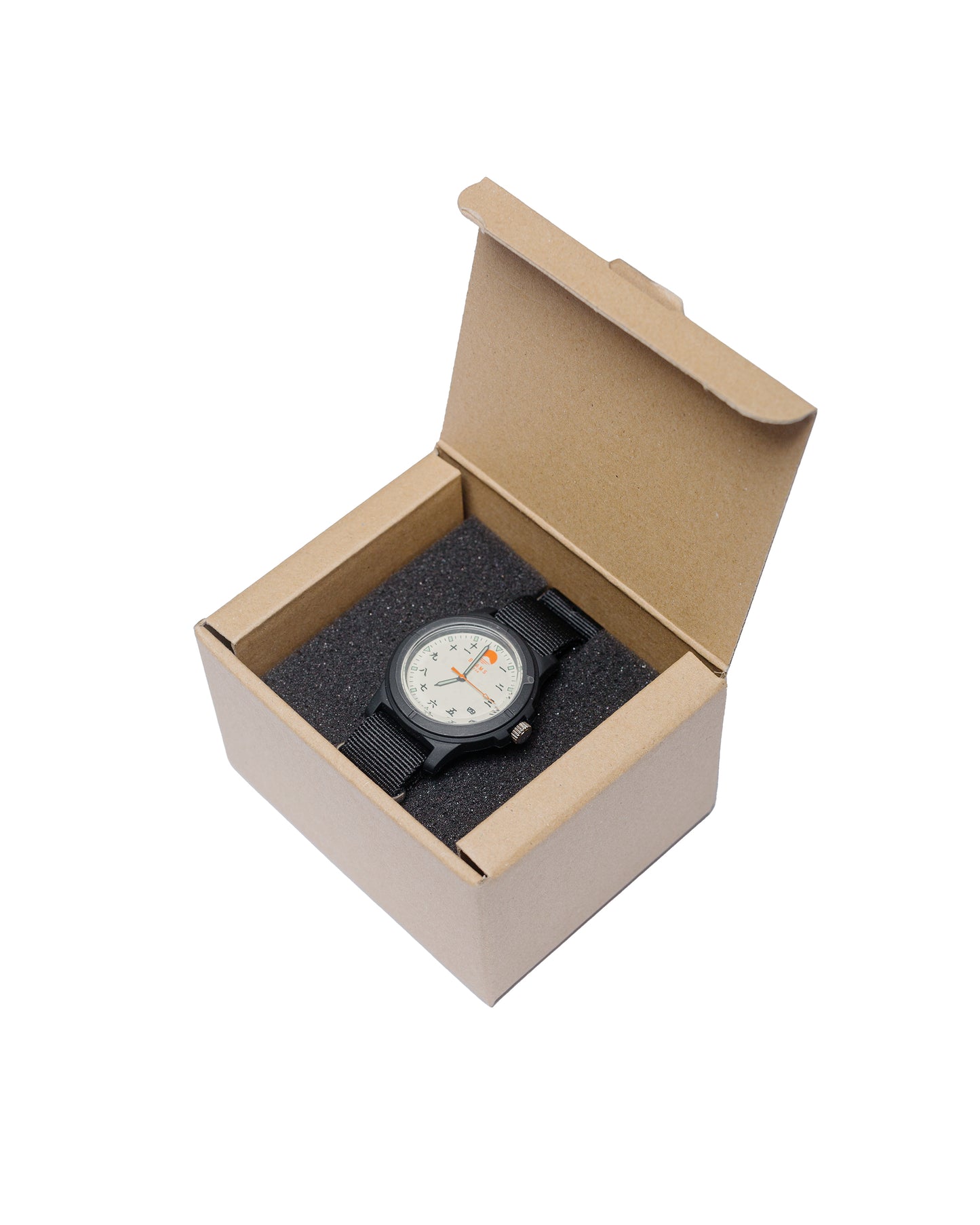 Beams Japan Kanji Number Wrist Watch Black case