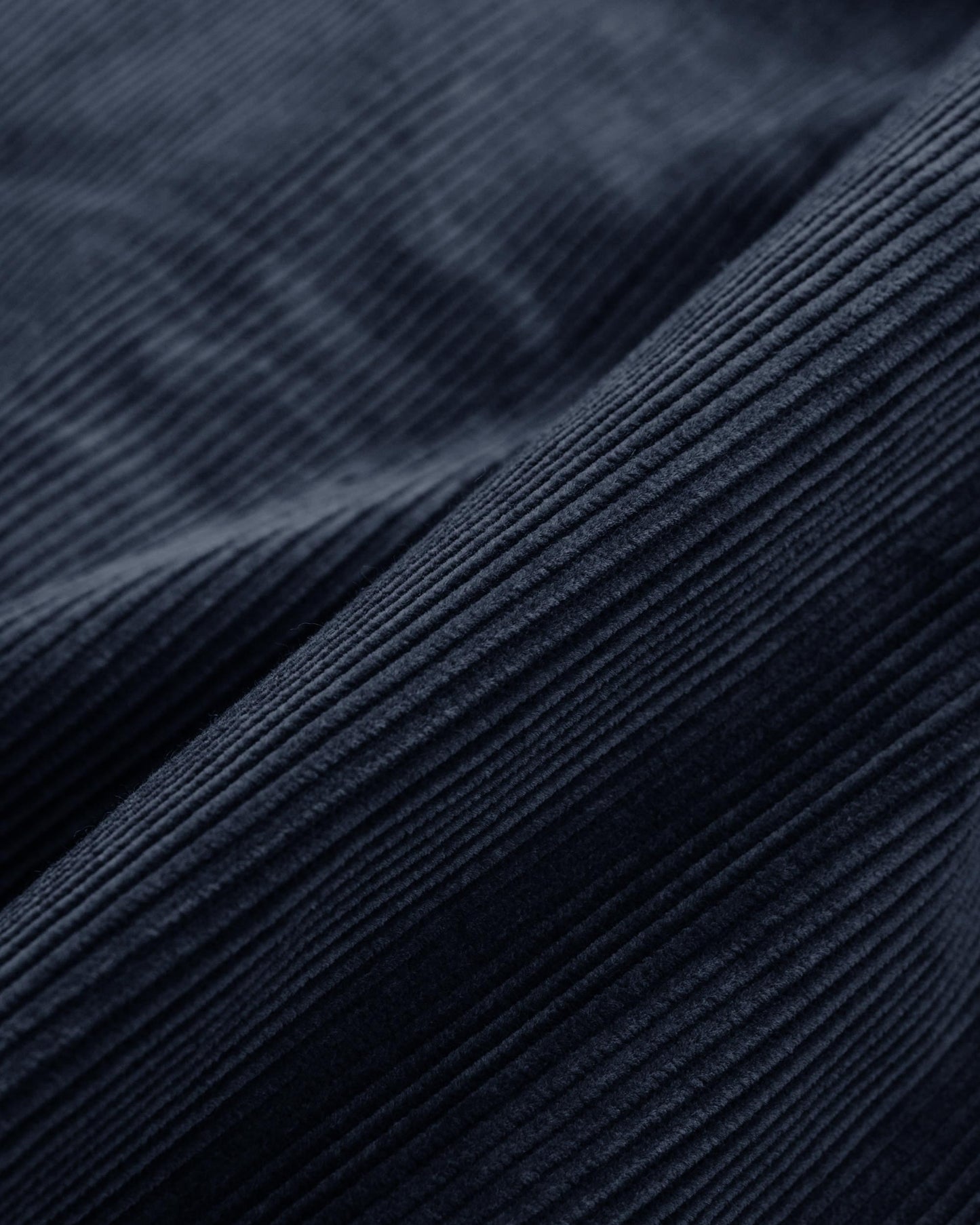 Beams Plus 2Pleats Corduroy Navy Fabric