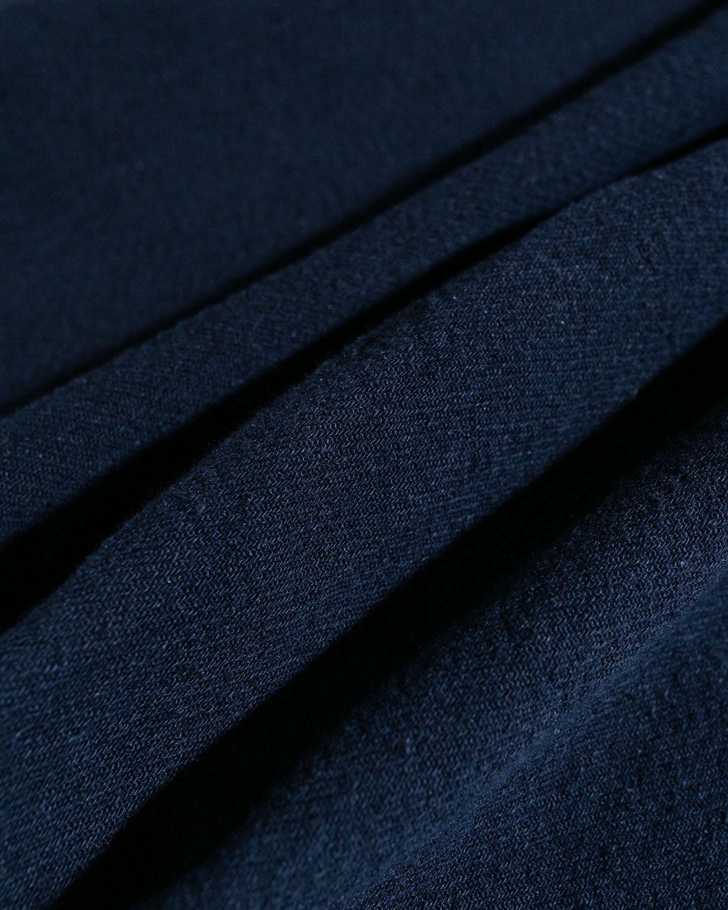 Beams Plus 2Pleats Relax Trousers Linen Cotton Navy