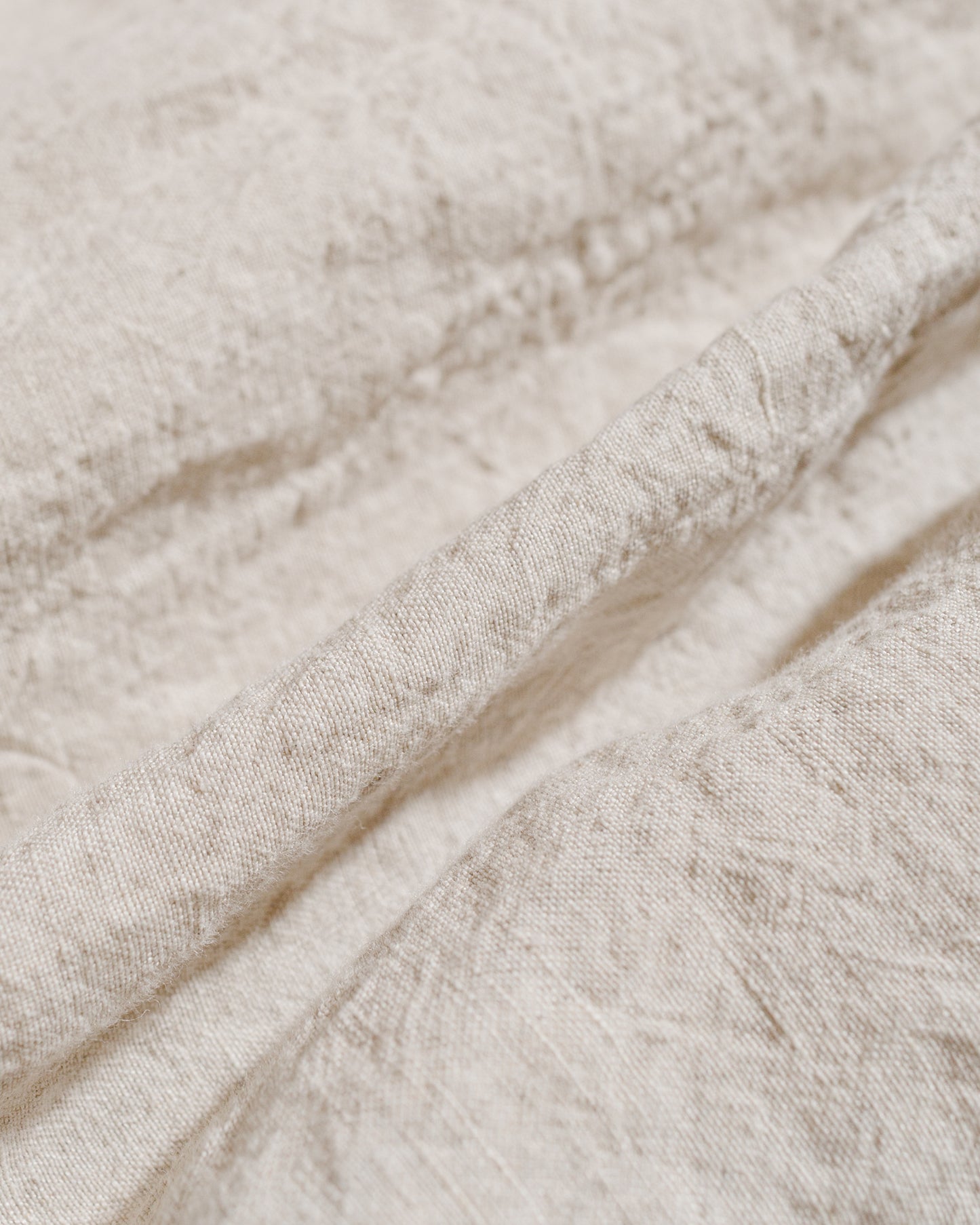 Beams Plus B.D. 1/40 Linen Chambray Natural