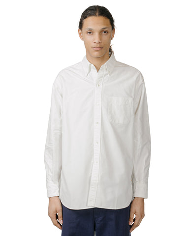 Beams Plus B.D. American Oxford Classic Fit White