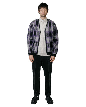 Beams Plus B.D. Flannel Solid Off White model full