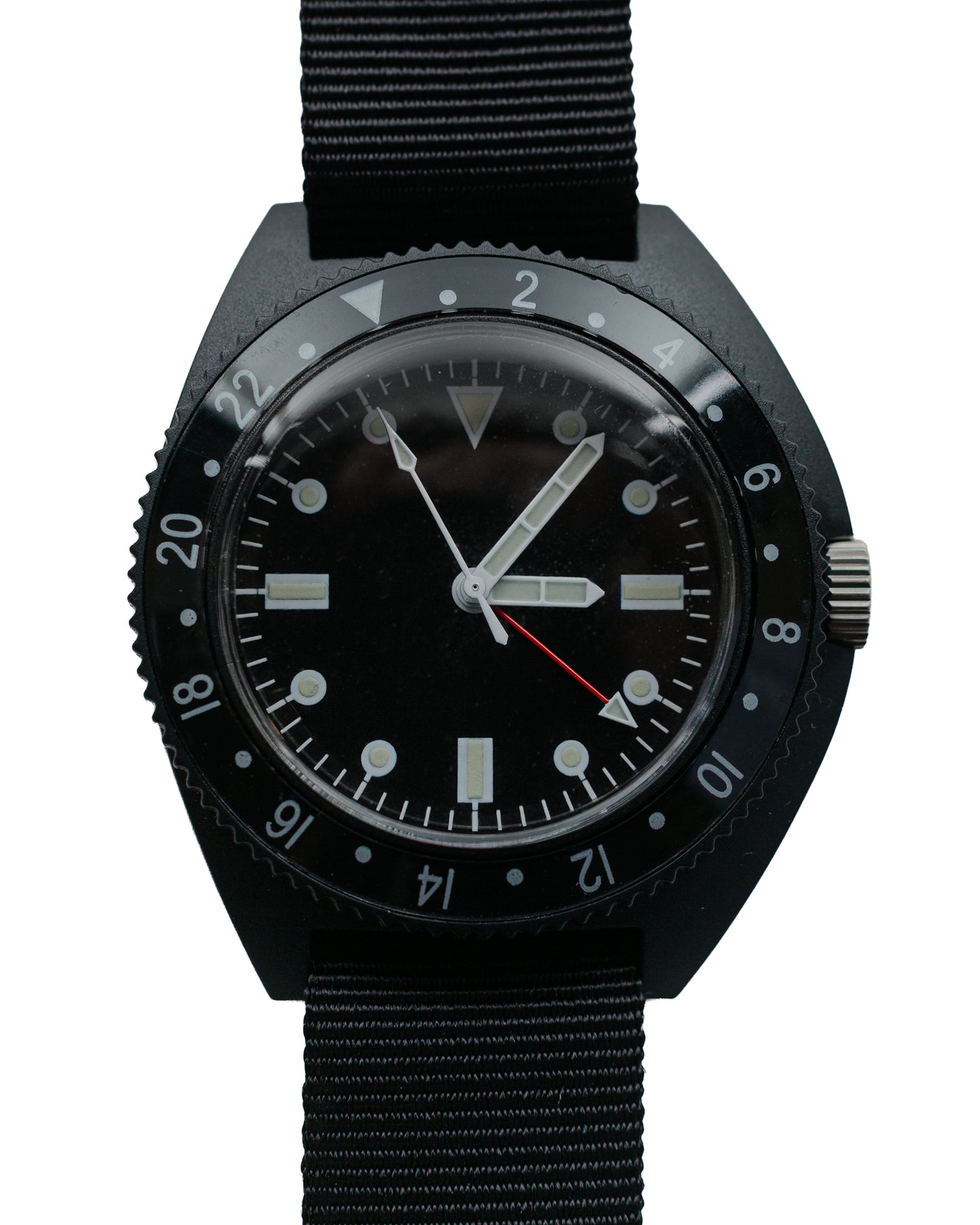 Beams Plus MIL Travel Watch Type-P24 Black