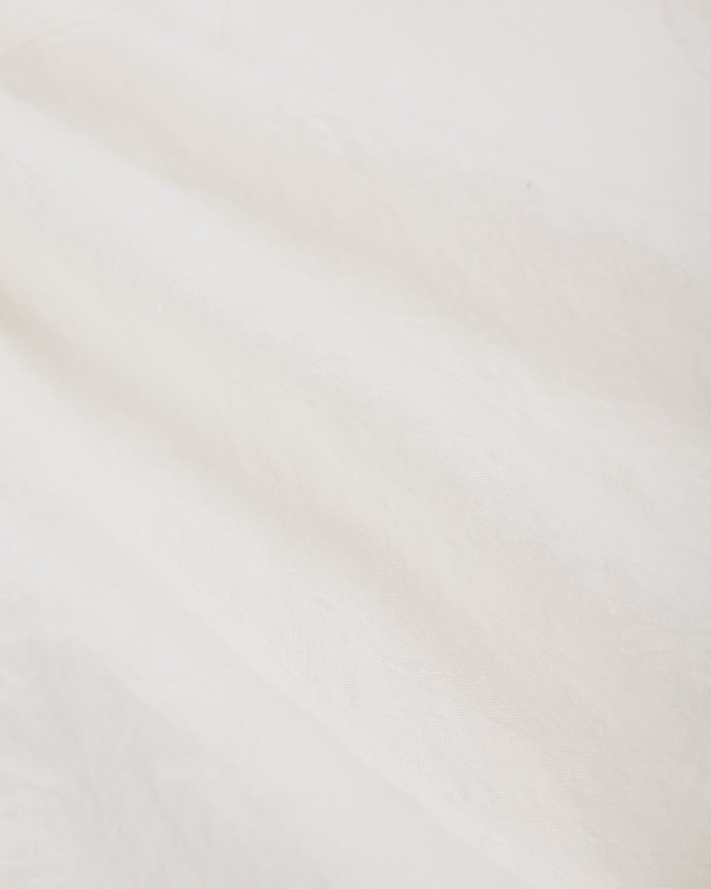 Beams Plus Open Collar 1/40 Linen White