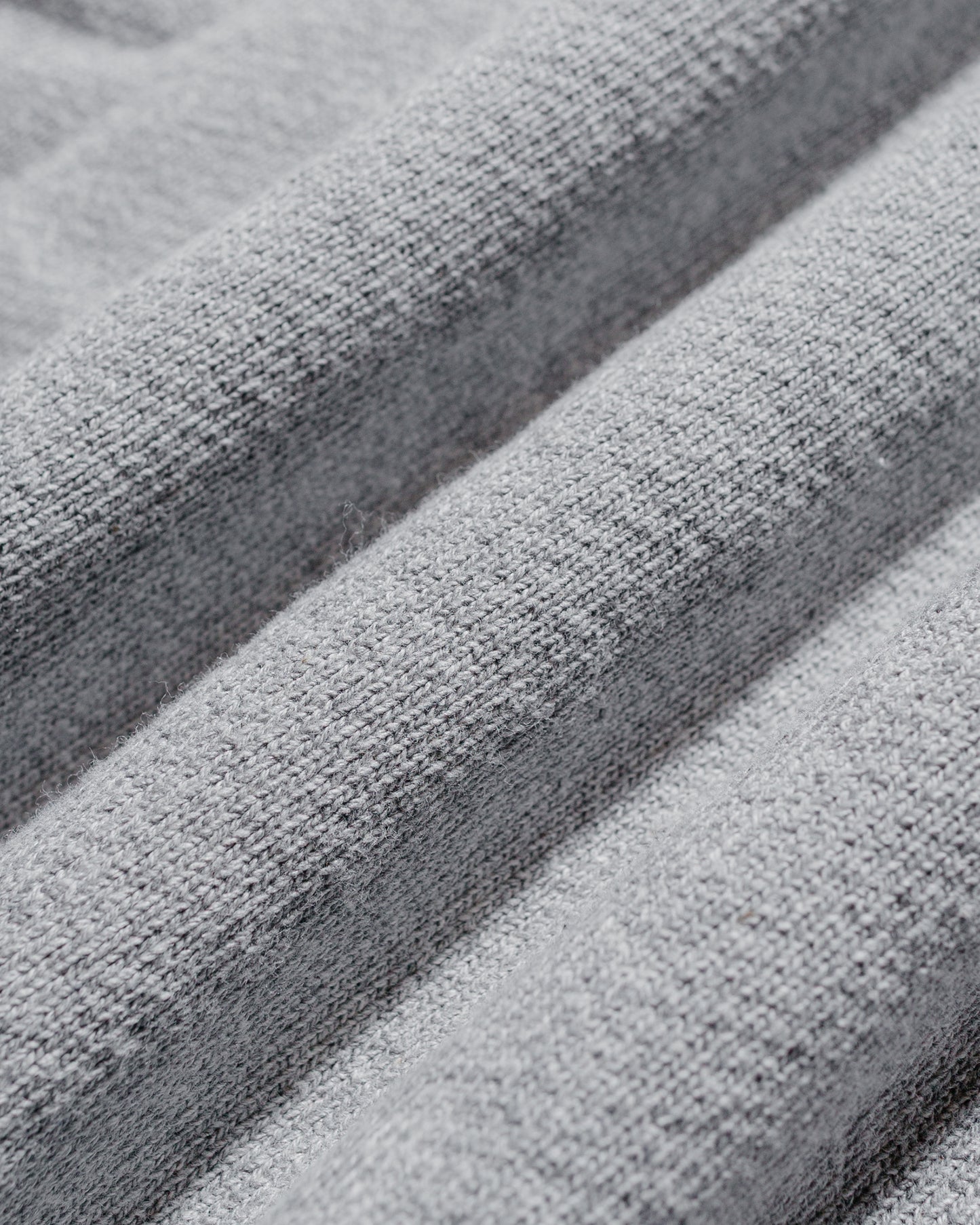 Beams Plus Studio Nicholson Holly Jersey Crewneck Sweat Grey Marl