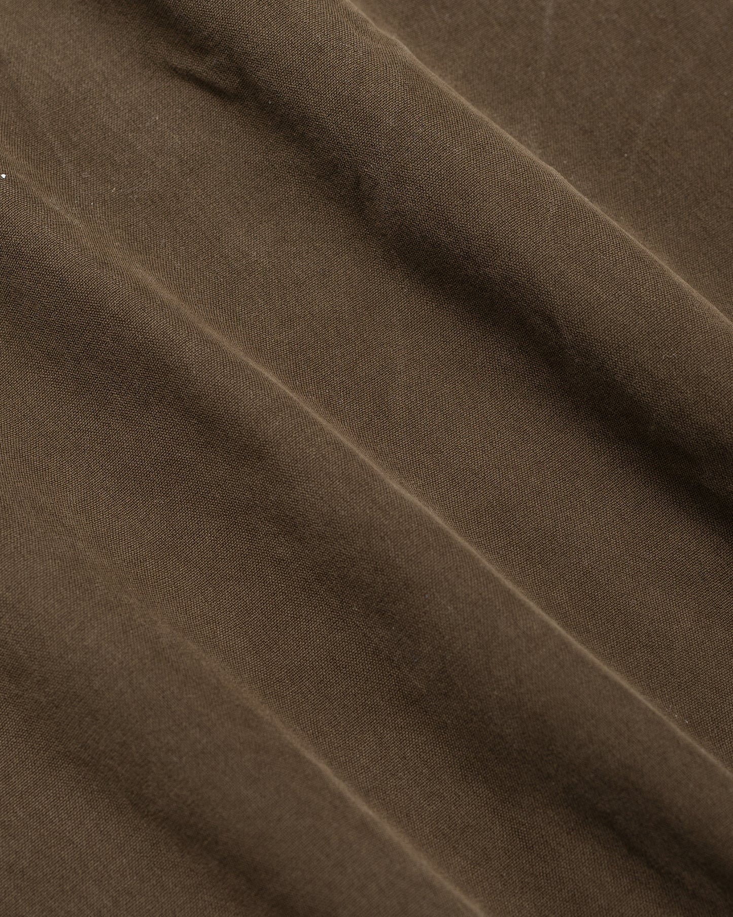 CASEY CASEY Big Raccourice Shirt Spun Silk Brown