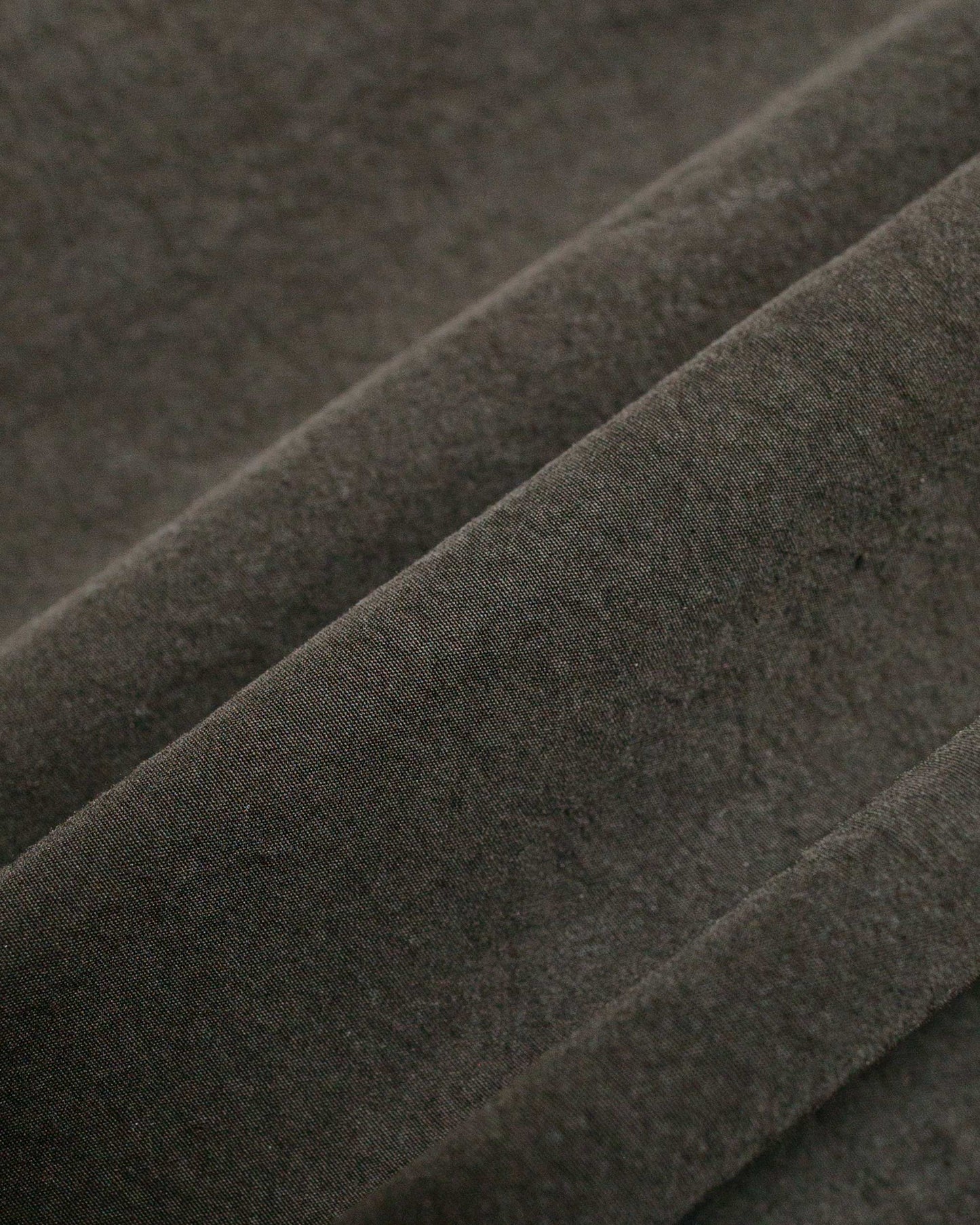 CASEY CASEY Fabu Shirt Paper Cot Dark Khaki fabric