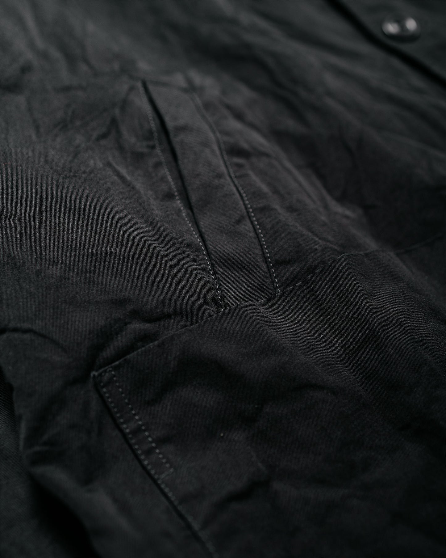 CASEY CASEY Weiping Jacket Double Cot Black
