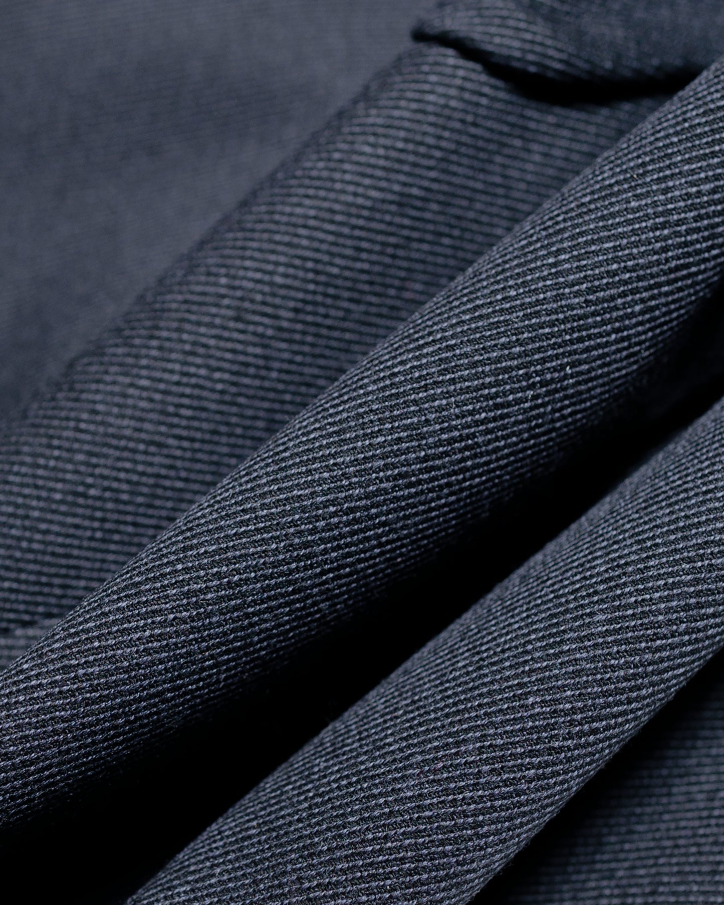 Cohérence Corb II Whiptwill Over Coat Dark Blue fabric