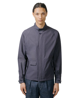 Cohérence Gianni Weather Resistant Cotton Light Jacket Slate Blue model front
