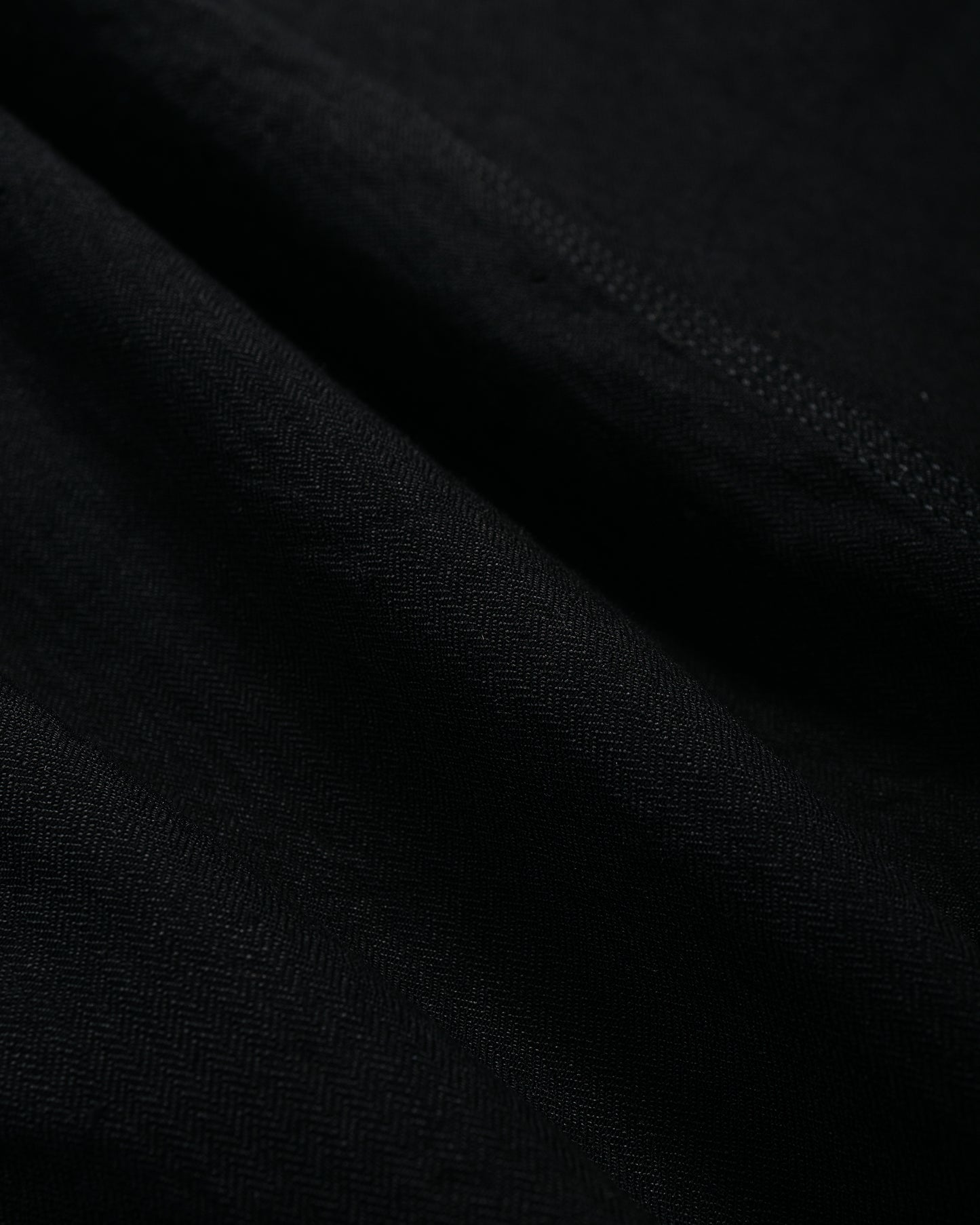 Cohérence Jackson Linen/Cotton Chevron Jacket Black