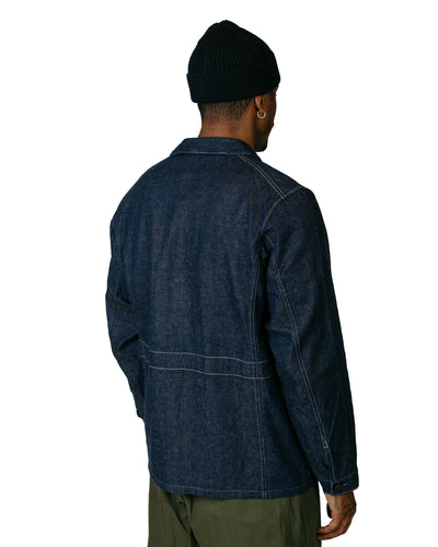 Cohérence Kees 10oz Logger Selvedge Denim Jacket Indigo