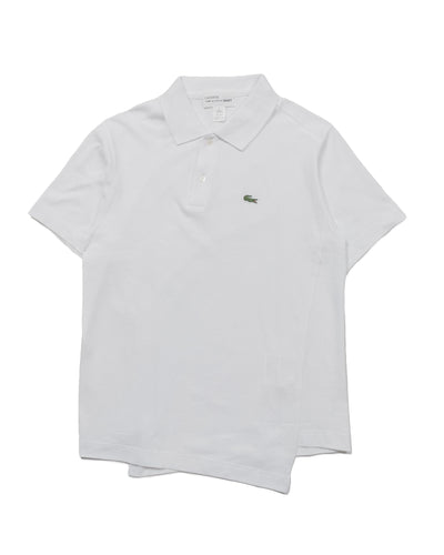 Comme des Gar ons SHIRT x Lacoste Polo Shirt White