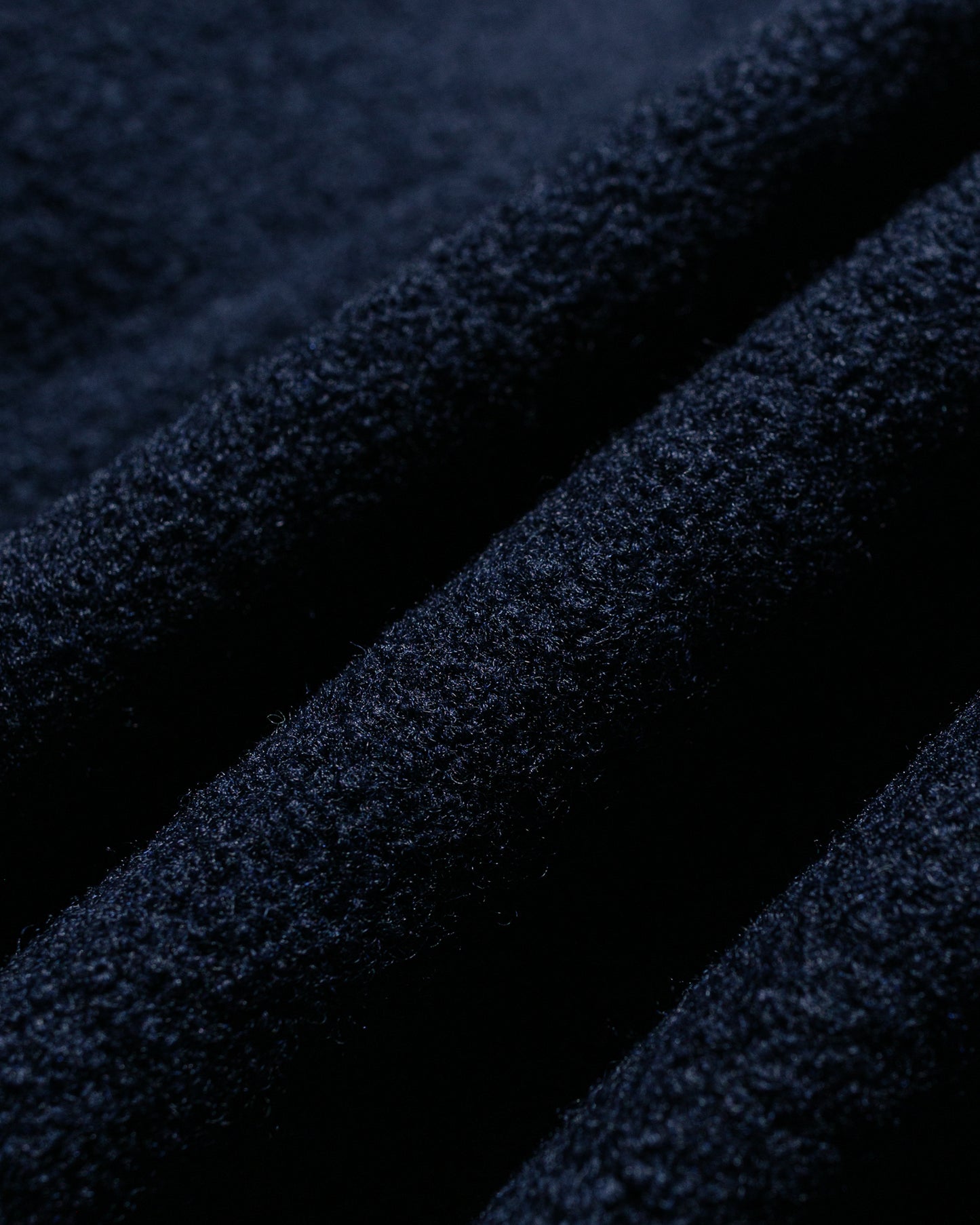 De Bonne Facture Bookstore Jacket Boiled Wool Navy