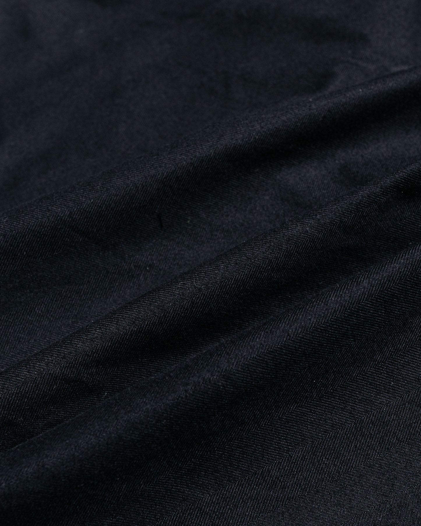 Engineered Garments Fatigue Pant Black Cotton Brushed Herringbone fabric