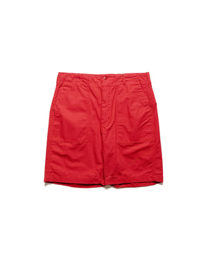 Engineered Garments Fatigue Short Red Cotton Ripstop 