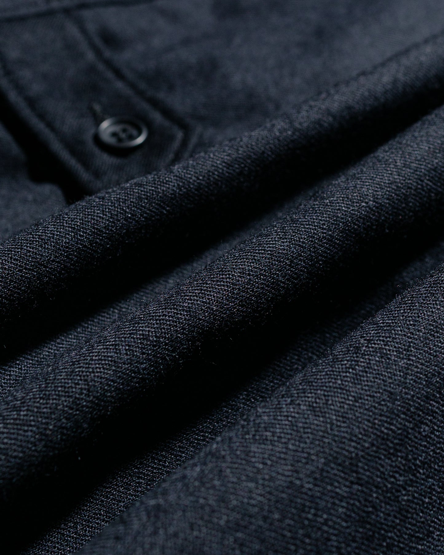 Engineered Garments Loiter Jacket Dark Navy High Count Worsted Wool