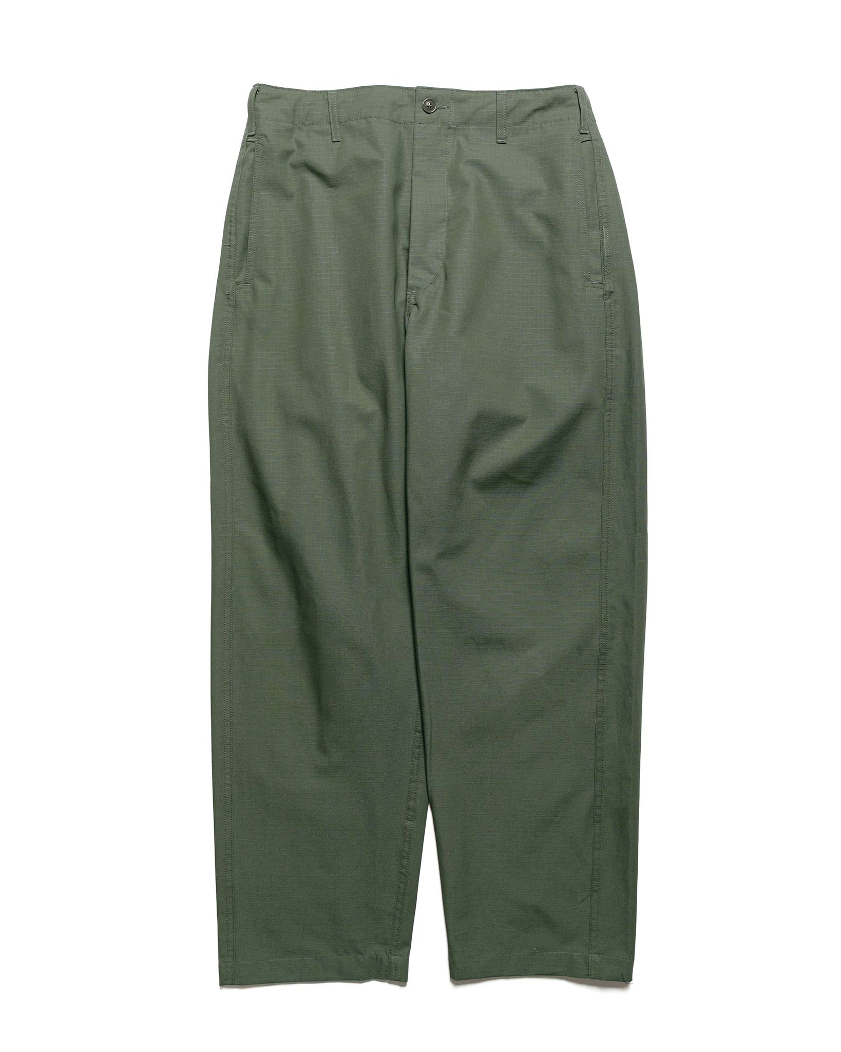 Engineered Garments Workaday Utility Pant Olive Cotton Ripstop