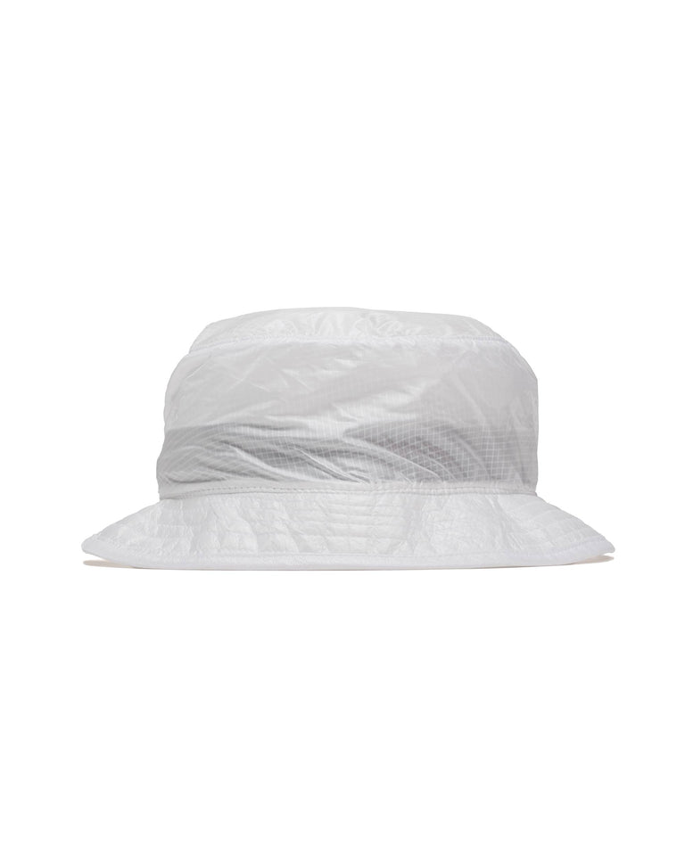 Found Feather Boonie Crusher Hat Air Light Ripstop White