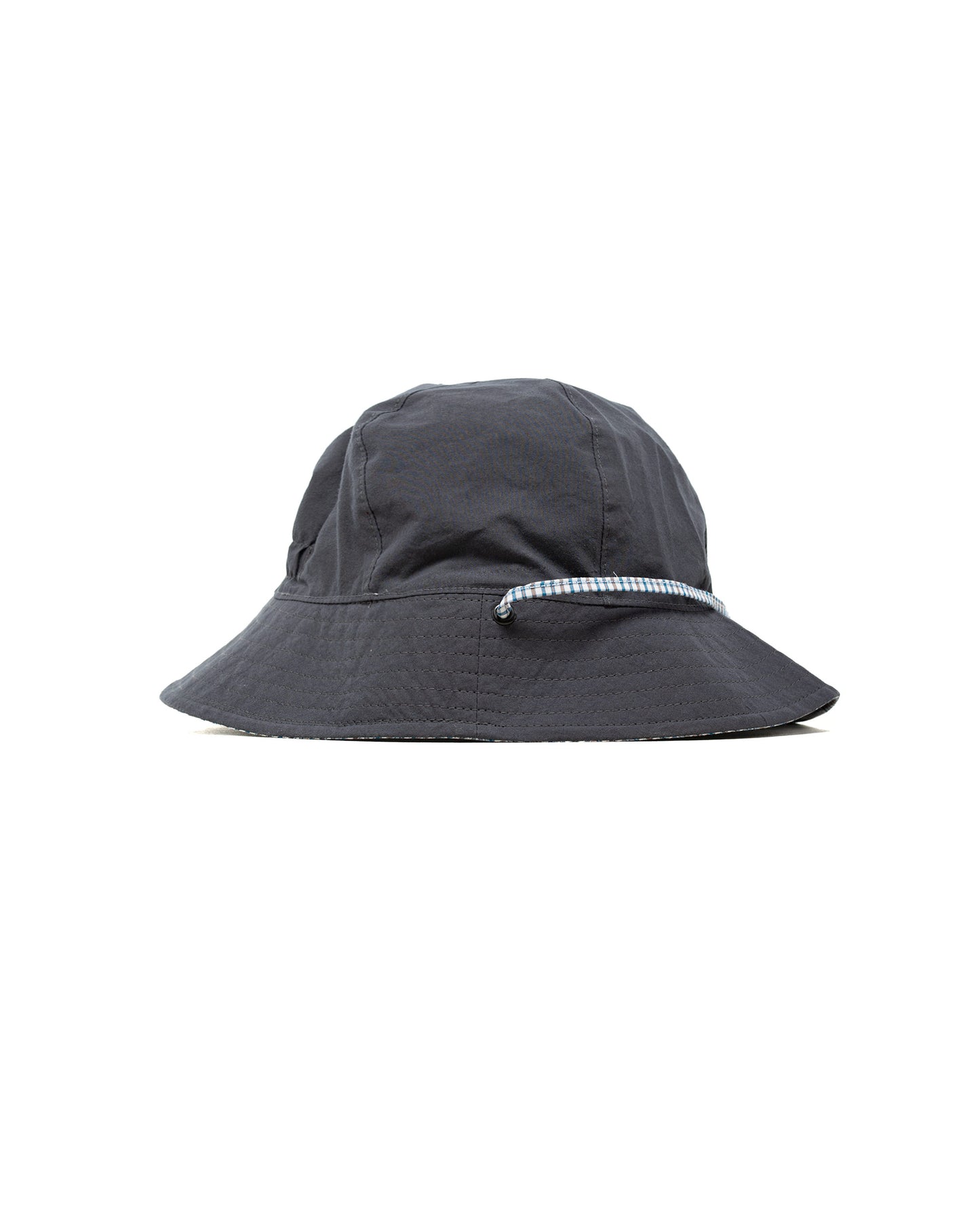 lost & found Found Feather Found Feather Military Sun Hat (Reversible) White Check