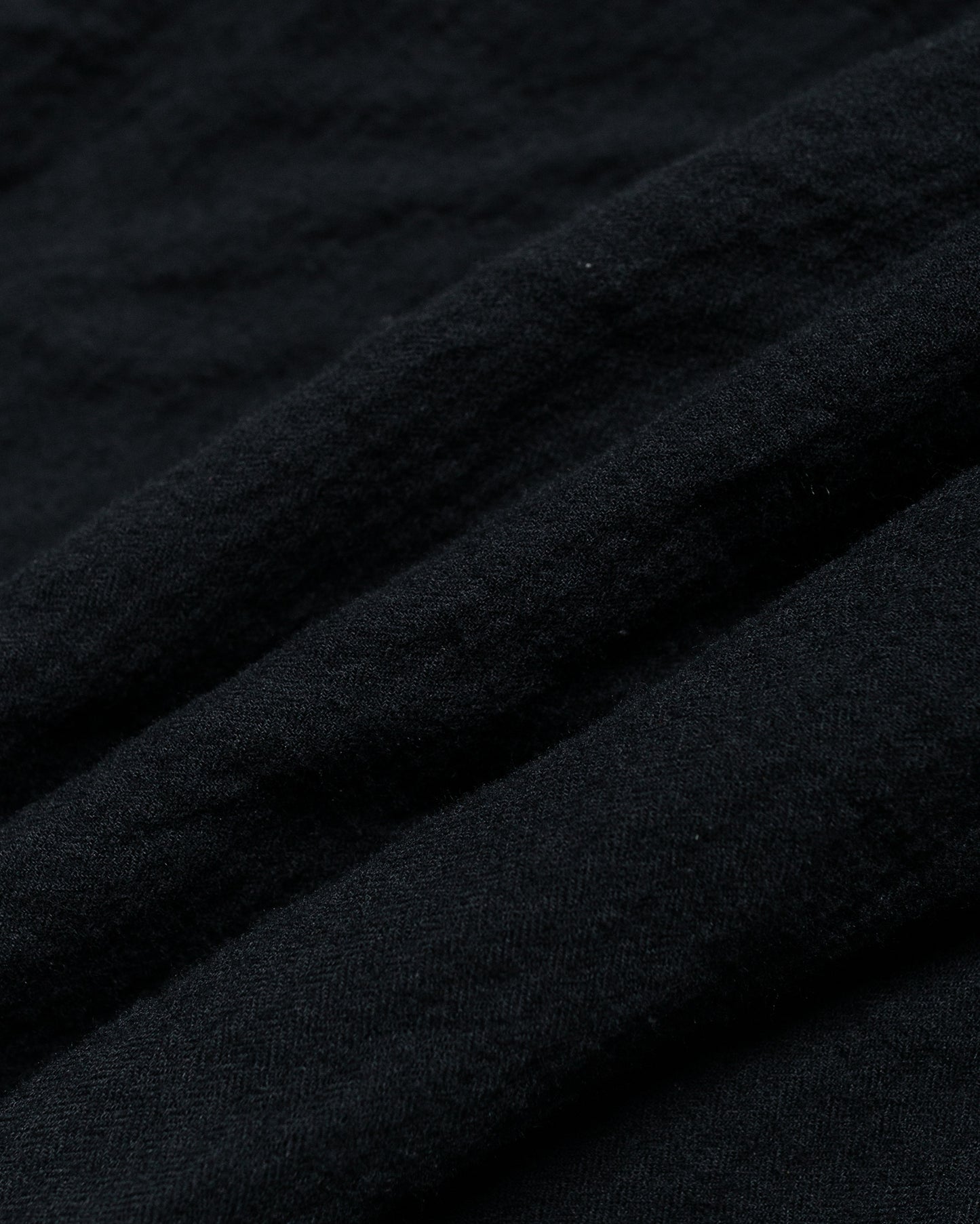 Gitman Vintage Bros. Black Overdye Oxford Long Sleeve fabric