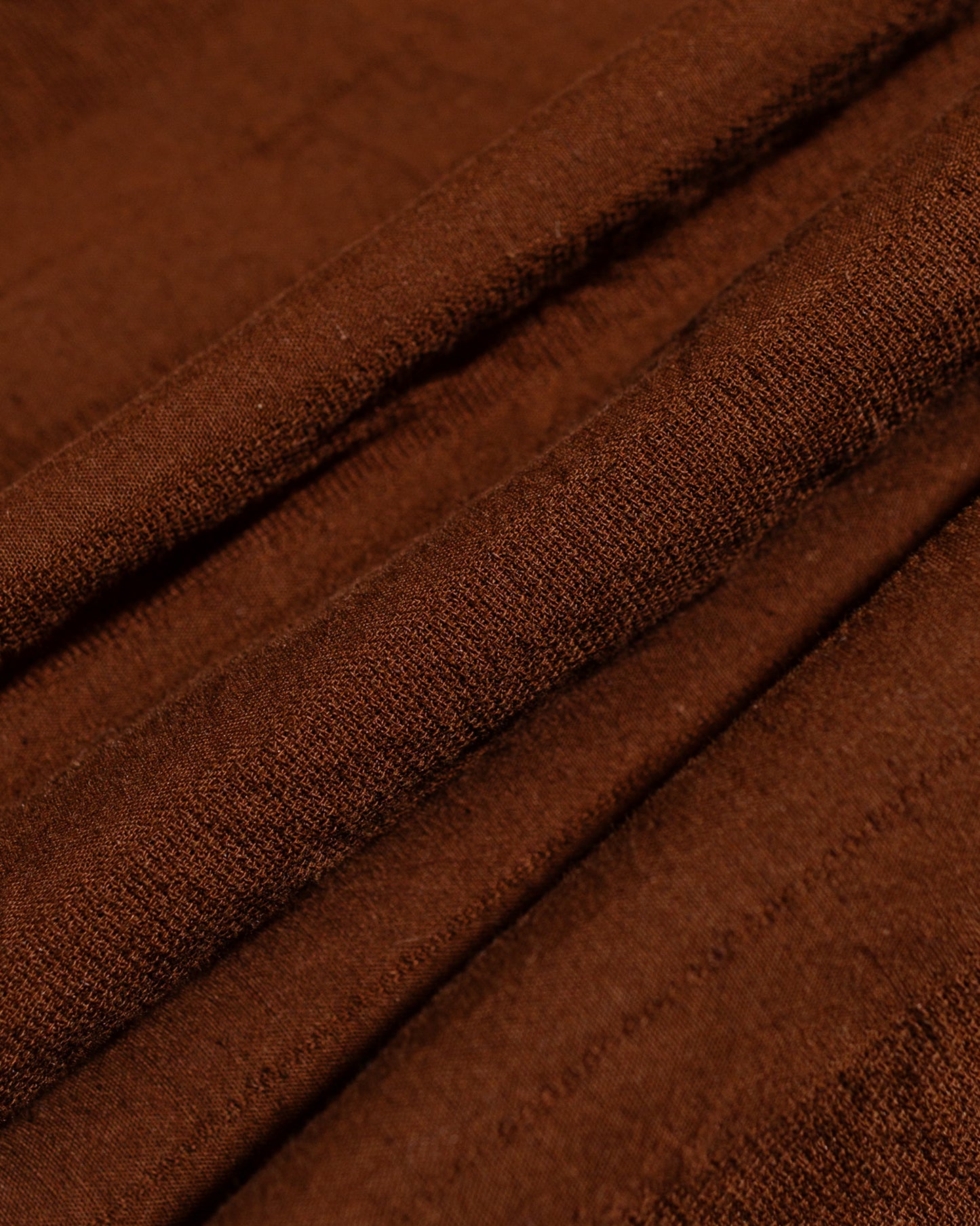 Gitman Vintage Bros. Brown Dobby Stripe Camp Shirt