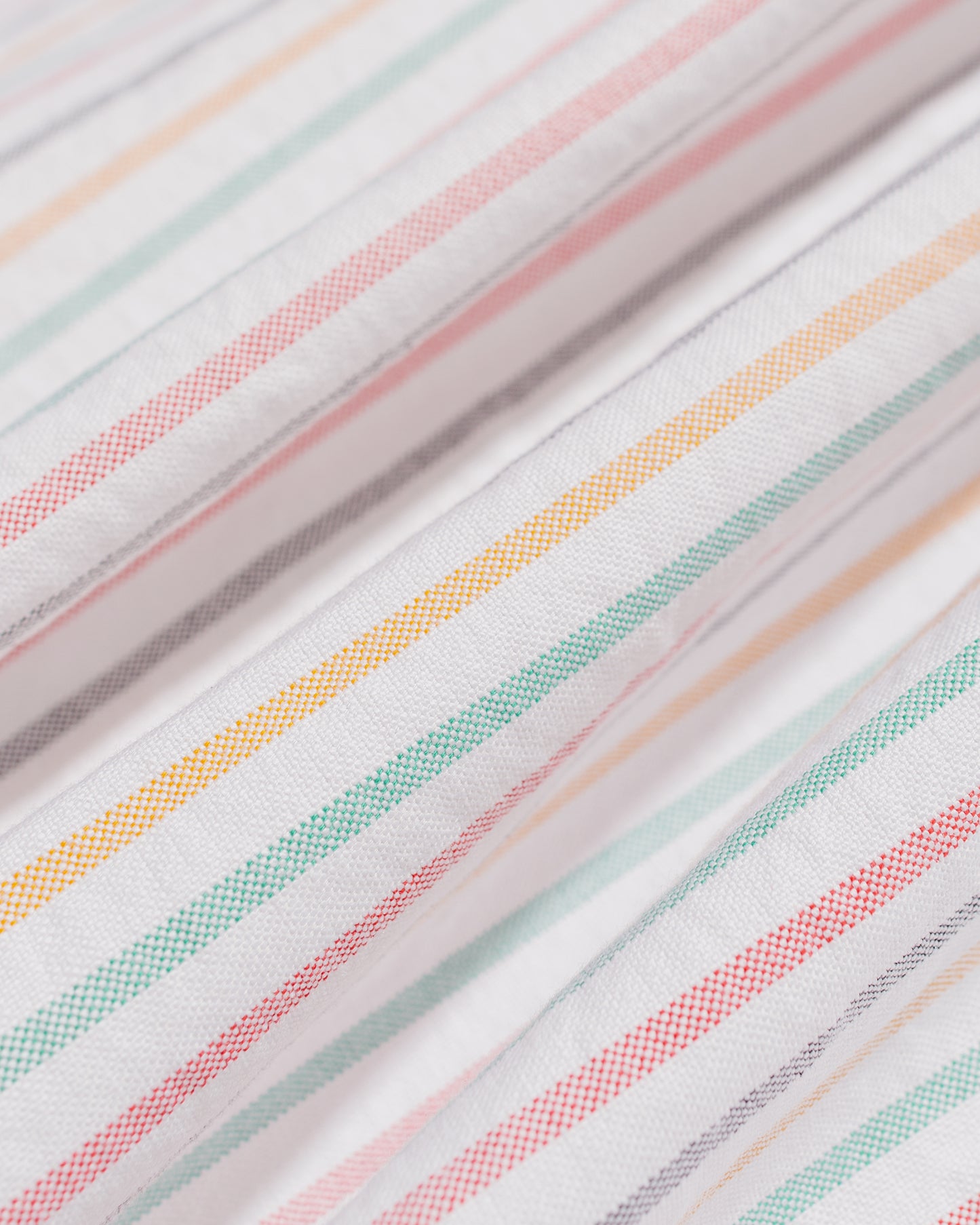 Gitman Vintage Bros. Rasta Stripe Oxford Long Sleeve