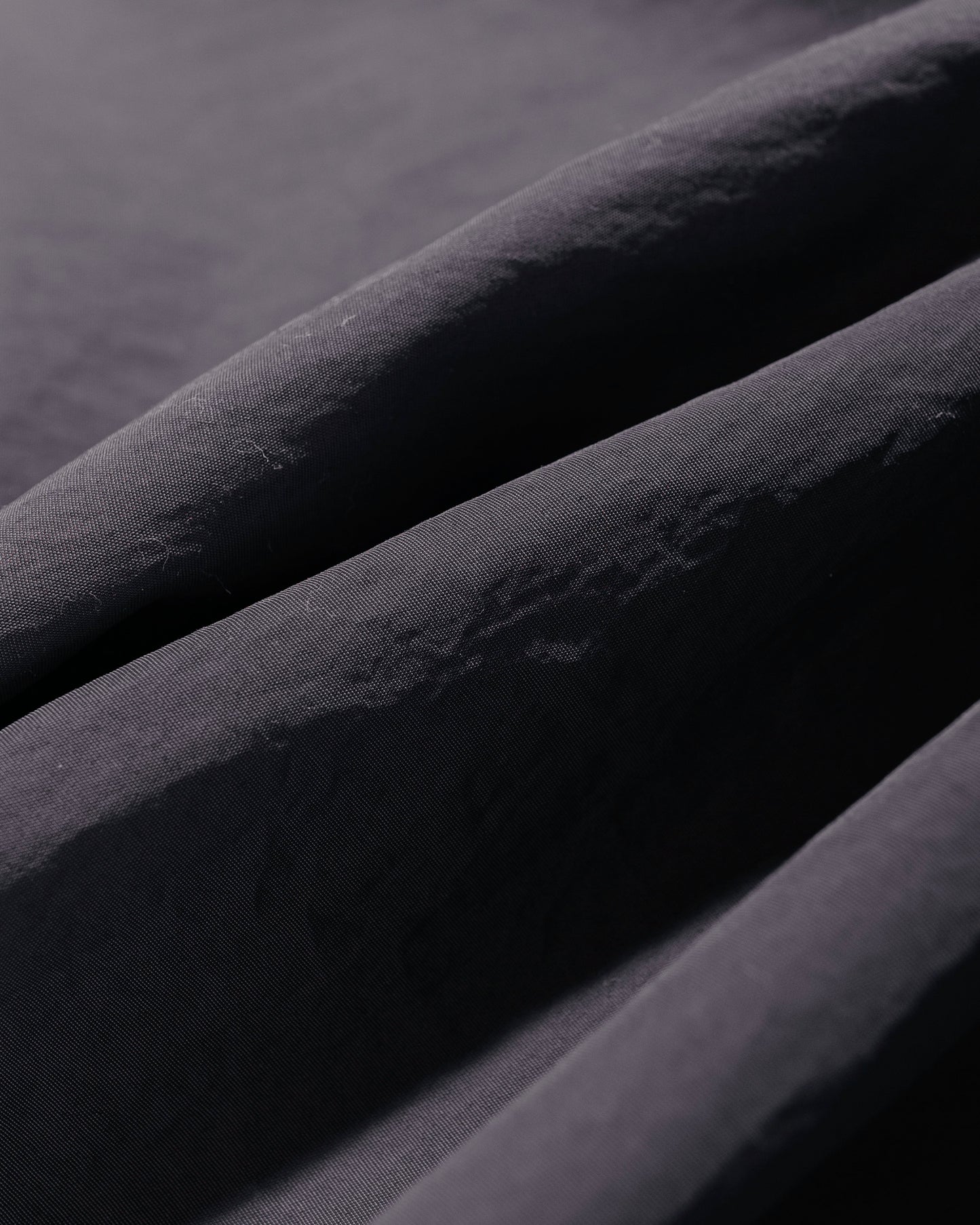 Goldwin Nylon Shorts Deep Charcoal fabric