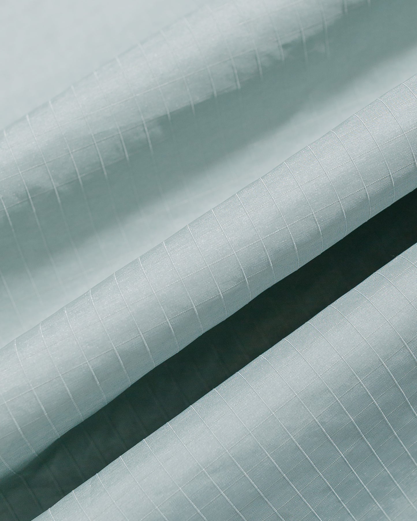 Goldwin Rip-stop Hooded Jacket Mist Green fabric