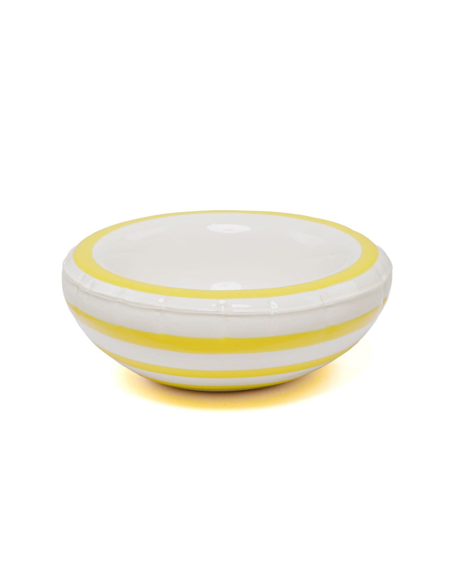 Home Studyo Bowl 'Lisa' Stripes Lemon Gloss