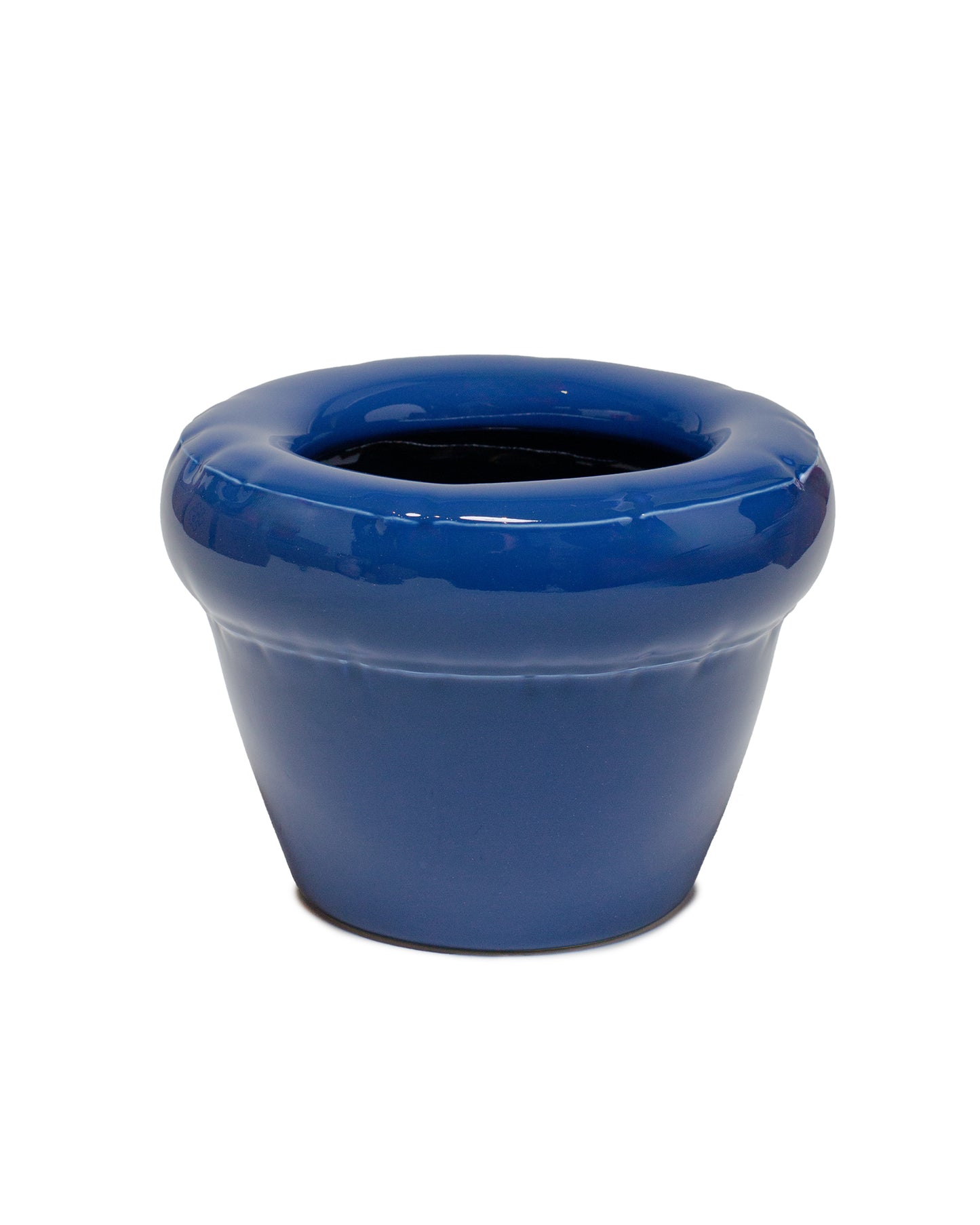 Home Studyo Planter 'Pierre' Indigo Gloss