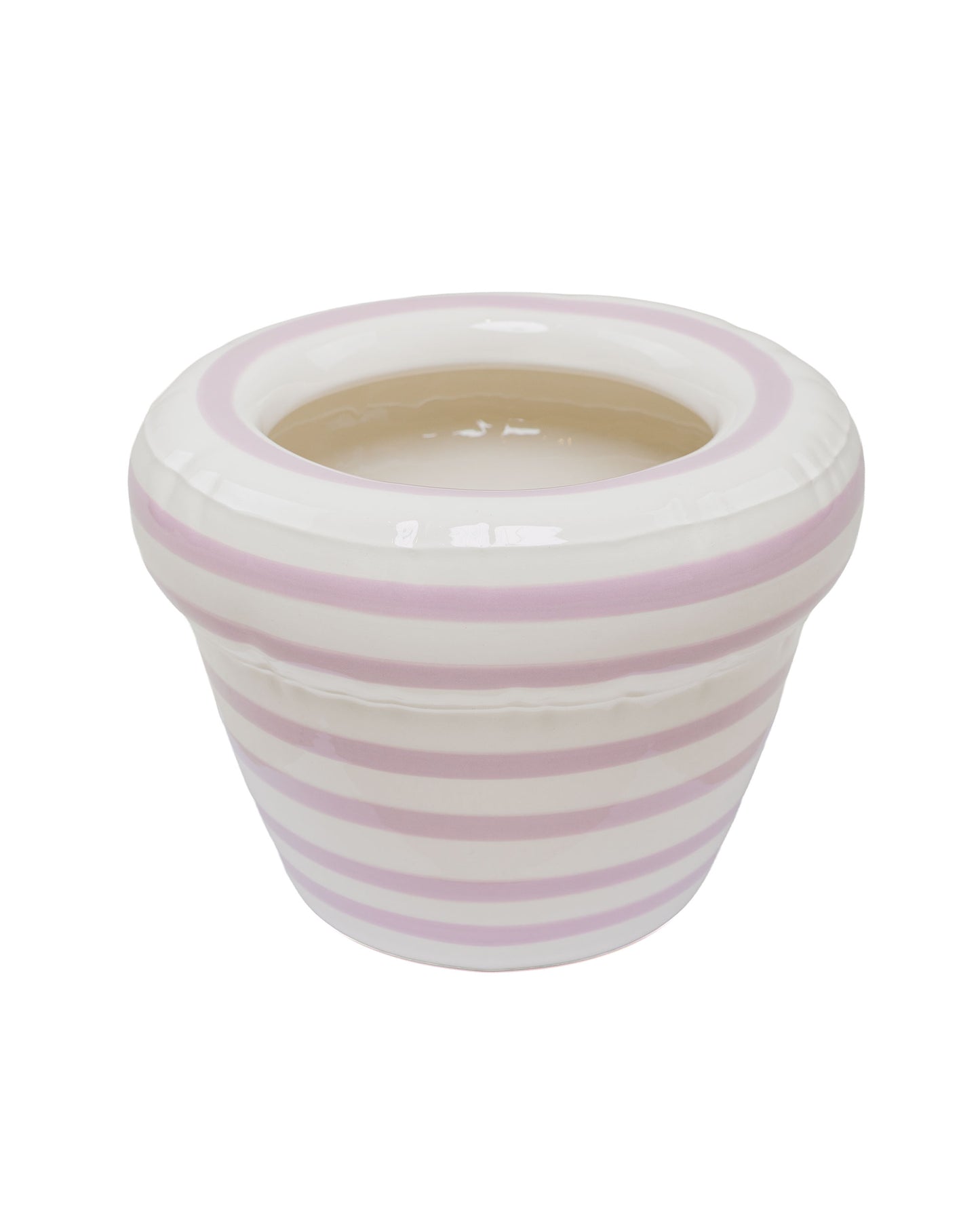 Home Studyo Planter 'Pierre' Stripes Lavender Gloss